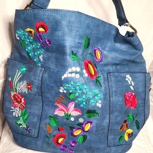 Vintage Vegan Leather Bag